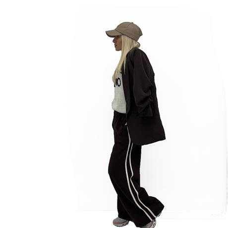 Pantalone ampio con elastico in vita SCHOOL